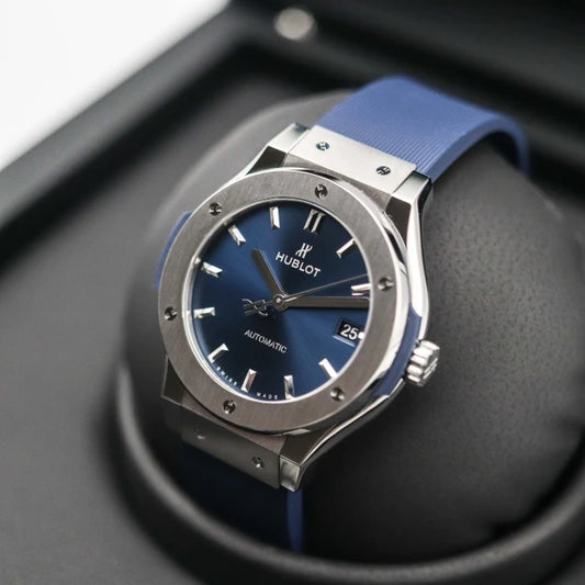 Hublot Classic Fusion Blu e Acciaio