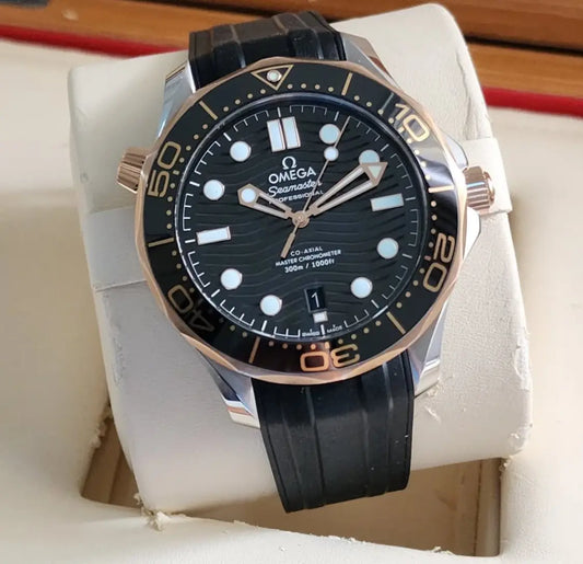 Omega Seamaster Diver Nero Acciaio e Oro