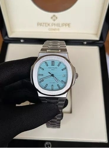 Patek Philippe Nautilus Acciaio Quadrante Tiffany