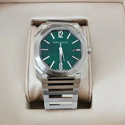 Bulgari Octo Finissimo Acciaio Quadrante Verde