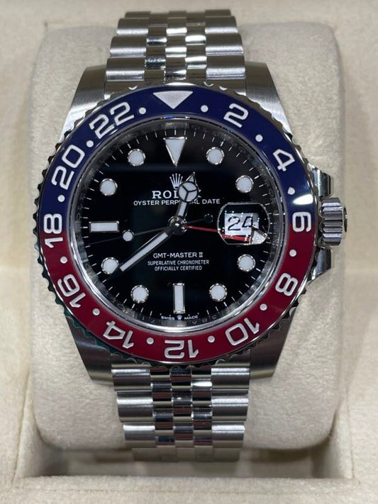 Rolex GMT Master Jubilee Pepsi Blu e Rosso