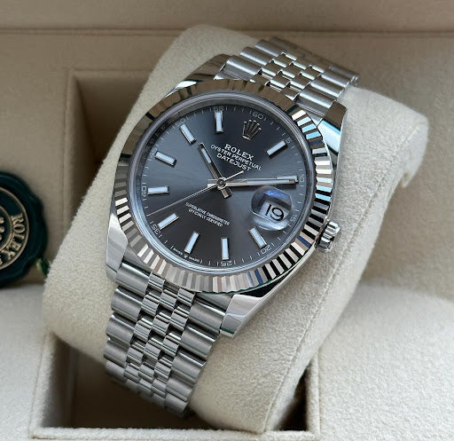 Rolex Datejust Jubilee Quadrante Grigio Rodio