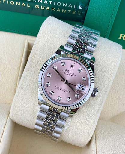 Rolex Datejust Acciaio Pink